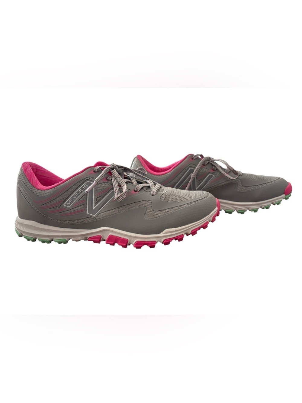 New Balance Women's Gray and Pink Golf Shoes